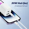 Woyax by Deji Casper 33W PD Type-C Çoklu Hızlı Şarj Aleti / Cihazı