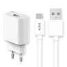 Deji Casper 10W 2.1A Type-C Şarj Aleti / Cihazı Beyaz