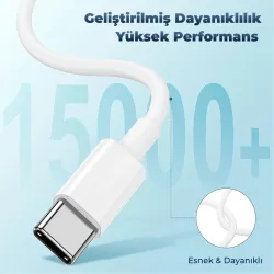 Woyax by Deji Oppo Uyumlu 25W PD Hızlı Şarj Aleti / Cihazı Type-C