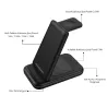 Woyax by Deji iPhone-Watch-Airpods ve Android Uyumlu Katlanabilir 15W Hızlı Wireless Kablosuz Şarj Standı