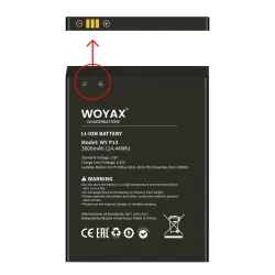 Woyax by Deji Reeder P13 Blue 2021 / P13 Blue 2022 / P13 Blue Max 2021 Batarya