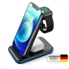 OUTLET Woyax by Deji iPhone-Watch-Airpods ve Magsafe Uyumlu Katlanabilir 15W Hızlı Wireless Kablosuz Şarj Standı
