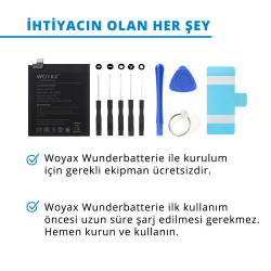 Woyax by Deji OnePlus 7T Uyumlu Premium Batarya BLP743