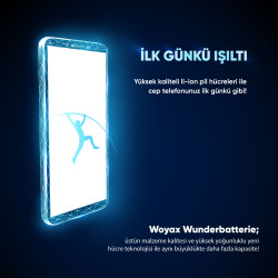 Woyax By Deji Samsung Galaxy A15 (5G) Uyumlu Premium Batarya / eb-ba156aby