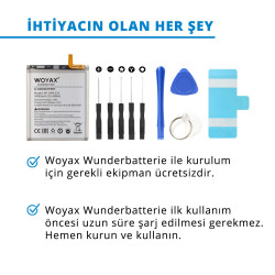 Woyax By Deji Samsung Galaxy S23 Ultra Cep Telefonu Uyumlu Premium Batarya / eb-bs918aby