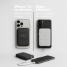Woyax By Deji Magsafe Powerbank 10000mah Standlı Hızlı Taşınabilir Batarya iPhone 12 13 14 15 16 Android - Beyaz