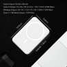 Woyax By Deji Magsafe Powerbank 10000mah Standlı Hızlı Taşınabilir Batarya iPhone 12 13 14 15 16 Android - Beyaz