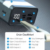 30000mAh Dijital Göstergeli Fenerli Powerbank 22.5W Hızlı Taşınabilir Şarj Cihazı
