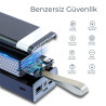 30000mAh Dijital Göstergeli Fenerli Powerbank 22.5W Hızlı Taşınabilir Şarj Cihazı