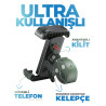 Woyax Holdy Motosiklet Telefon Tutucu Bisiklet ATV Scooter Bağlantılı Telefon Tutacağı Gidon için