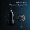 Woyax Araç Şarj Aleti Çakmaklık Type-C + USB Girişli 38W