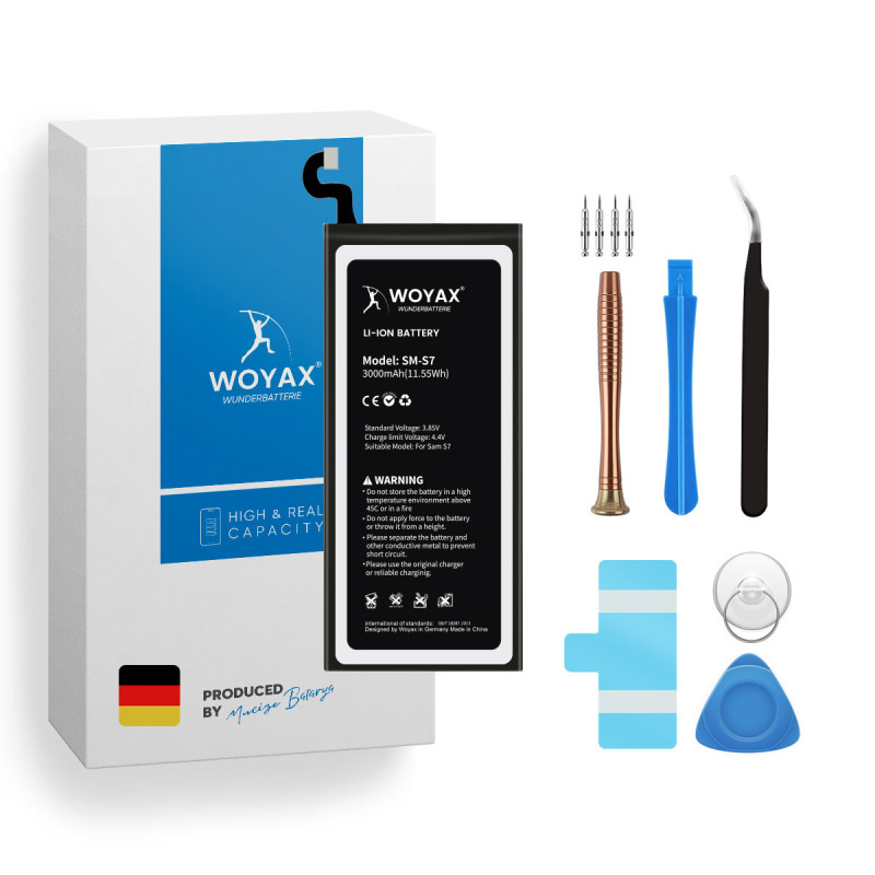 Woyax By Deji Samsung Galaxy S7 Uyumlu Premium Mucize Batarya