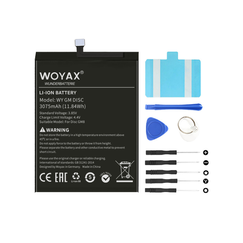 Woyax by Deji General Mobile Discovery GM8 Mucize Batarya