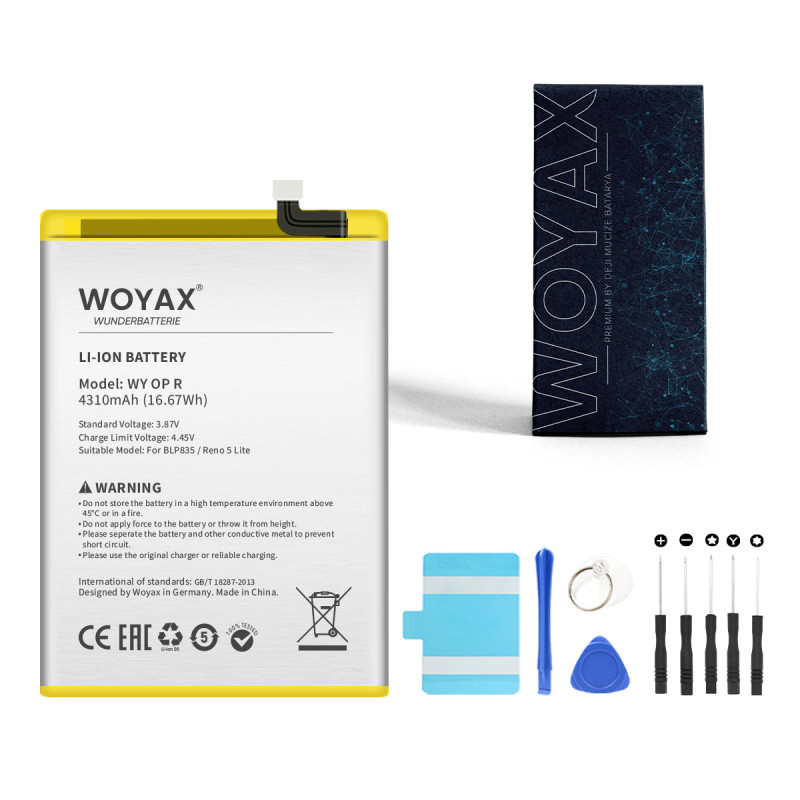 Woyax by Deji Oppo Reno 5 Lite Batarya