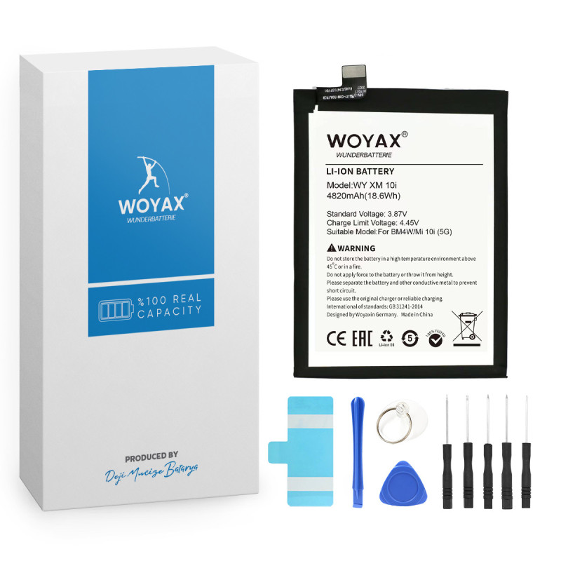 Woyax by Deji Xiaomi Mi 10i Premium Batarya BM4W