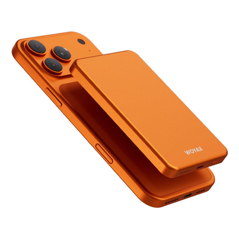 Woyax Magsafe Powerbank 5000mAh Slim Hızlı Taşınabilir Batarya iPhone 11 12 13 14 15 16 17 Pro Max Samsung