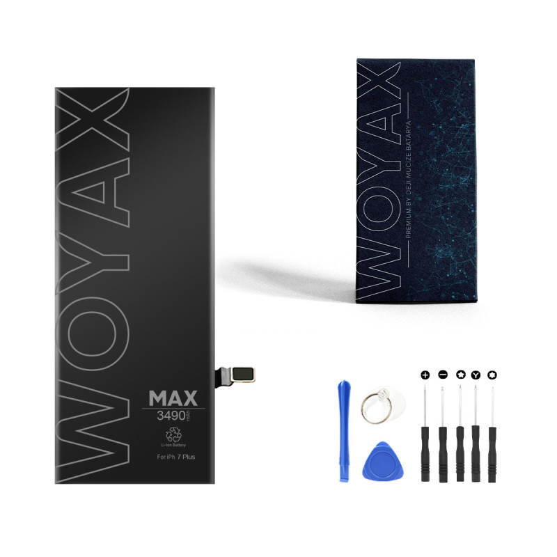 Woyax iPhone 7 Plus Premium Batarya 3610mAh Yüksek Kapasite