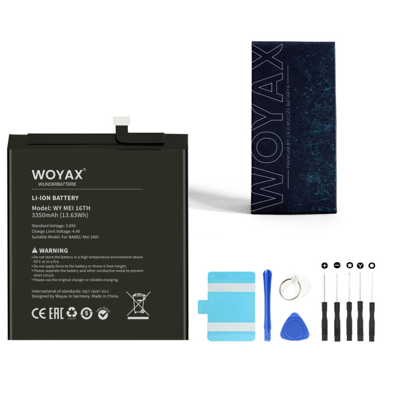 Woyax by Deji Meizu 16th Batarya