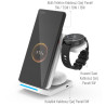 Woyax Wireless Kablosuz Şarj Standı Katlanabilir Huawei Watch iPhone Android Telefon Saat Kulaklık Uyumlu