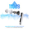 Gigasound ENC Kablosuz Bluetooth Kulaklık Kulak İçi gürültü önleme 4 mikrofon 42 saat oynatma süresi Gigasound Clear Bass