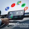 Kablosuz CarPlay Dönüştürücü Android Auto Adaptörü USB/Type-C 2’si 1 arada Dongle Apple CarPlay Kablosuz Bağlantı