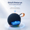Taşınabilir Bluetooth Hoparlör, 15W Kablosuz Küre Speaker, Ses Bombası USB, TWS, 15W Güçlü Ses Bass Küçük Büyük Boy