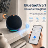 Taşınabilir Bluetooth Hoparlör, 15W Kablosuz Küre Speaker, Ses Bombası USB, TWS, 15W Güçlü Ses Bass Küçük Büyük Boy