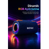Taşınabilir Bluetooth Hoparlör, 30W Kablosuz Oval Speaker, Ses Bombası USB, TWS, 30W Güçlü Ses Bass Büyük Küçük Boy