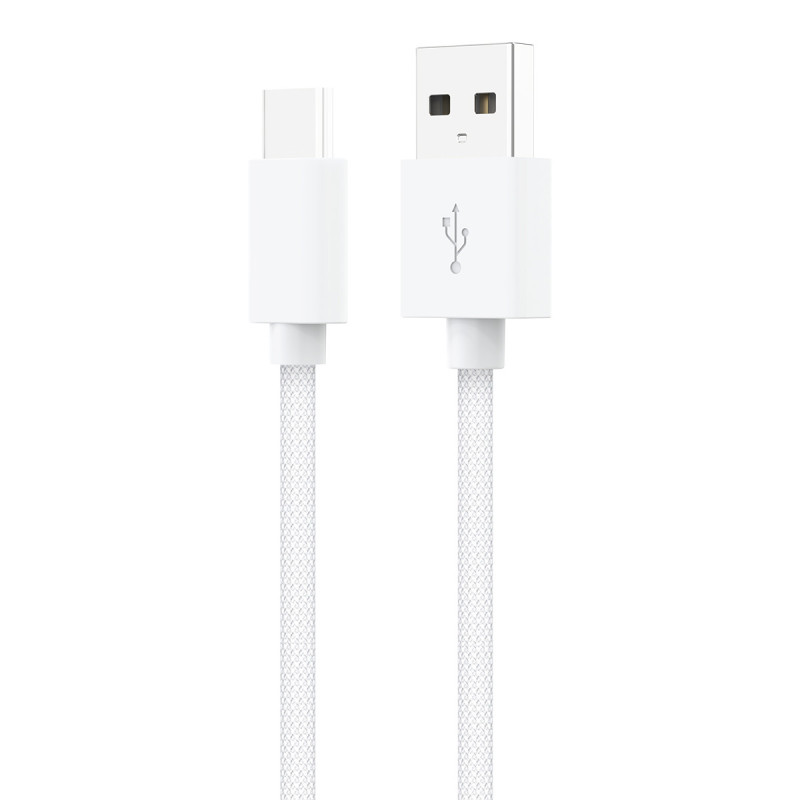 Woyax by Deji Xiaomi Kablo 120w Örgülü Hızlı Şarj ve Data Kablosu Type-C 1.2m BEYAZ