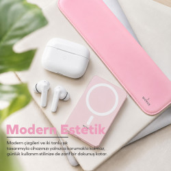 Woyax CleanFit 13-14 İnç Slikon Süet Laptop Çantası MacBook Kılıfı iPad Tablet Su Geçirmez El Çantası