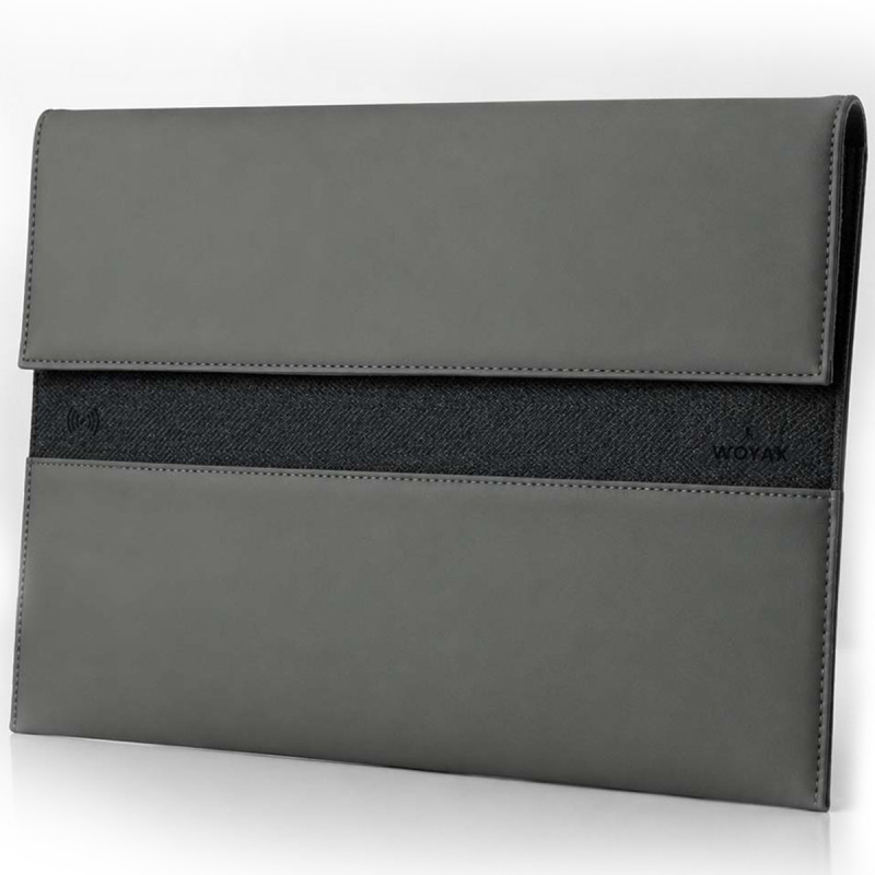 Woyax S-Touch 15-16 İnç NFC Özellikli  Slikon Süet Laptop Çantası MacBook Kılıfı iPad Tablet Su Geçirmez El Çantası
