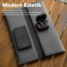 Woyax S-Touch 13-14 İnç NFC Özellikli Slikon Süet Laptop Çantası MacBook Kılıfı iPad Tablet Su Geçirmez El Çantası