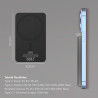 Woyax By Deji Magsafe Powerbank 5000 Mah 20w Hızlı Taşınabilir Batarya iPhone 12 13 14 15 16 17 Pro Max Mini - Siyah