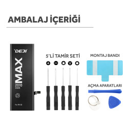iPhone 5S - 5C Mucize Batarya Deji 2010mAh