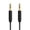 Woyax by Deji 3.5mm to 3.5mm Aux Ses Kablosu Örgülü Stereo Destekli1.2M